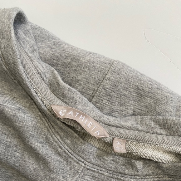 ATHLETA Grey Jersey Mini Dress XL - Picture 11 of 11